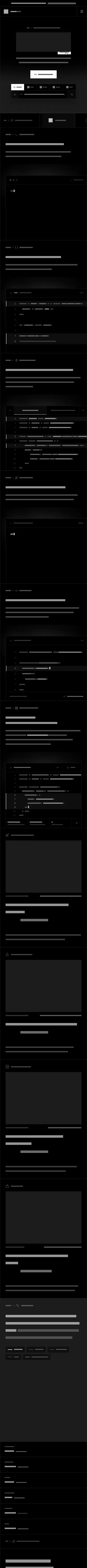Phone layout of farmjs.dev, content removed