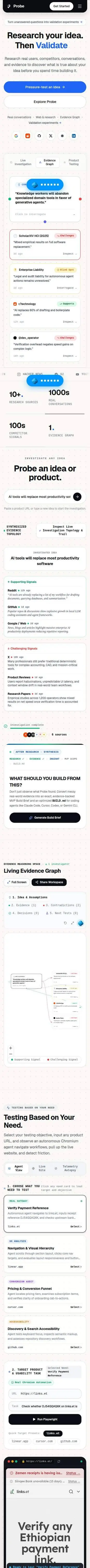 The whole page on a phone