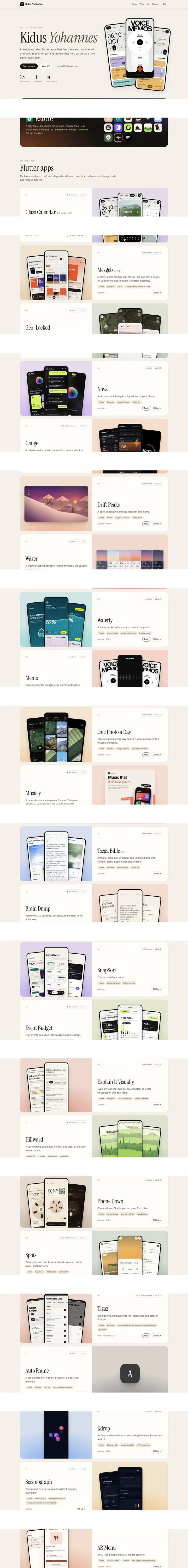 The whole page