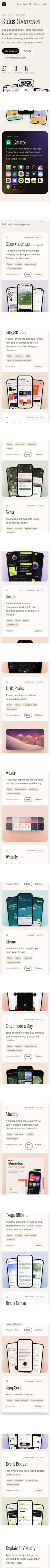The whole page on a phone