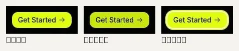 button: rest, hover, focus