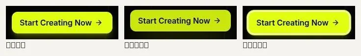 button: rest, hover, focus