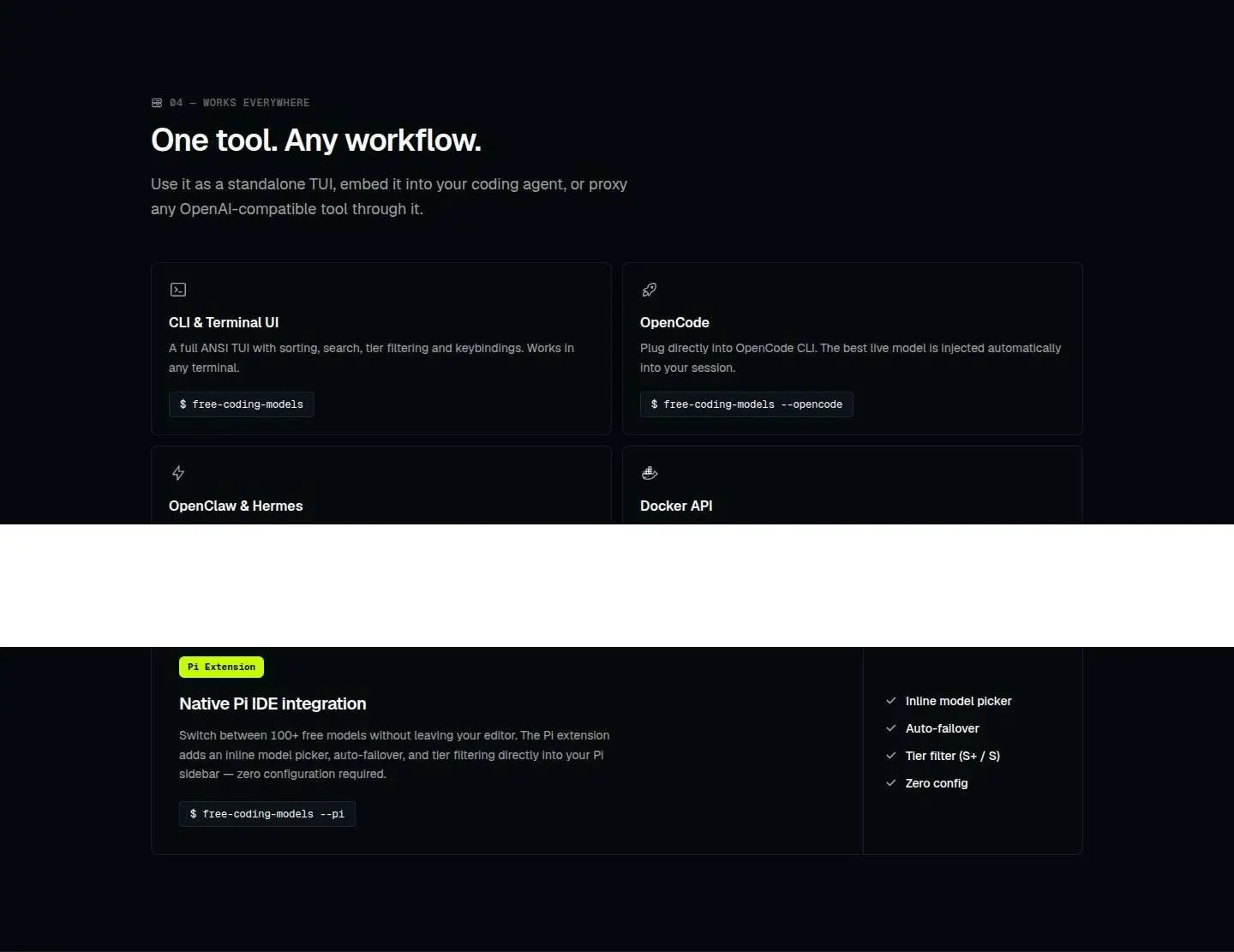 section, as the page shows it