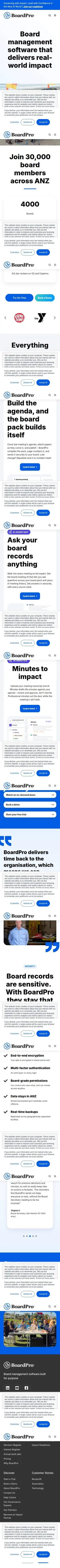 The whole page on a phone