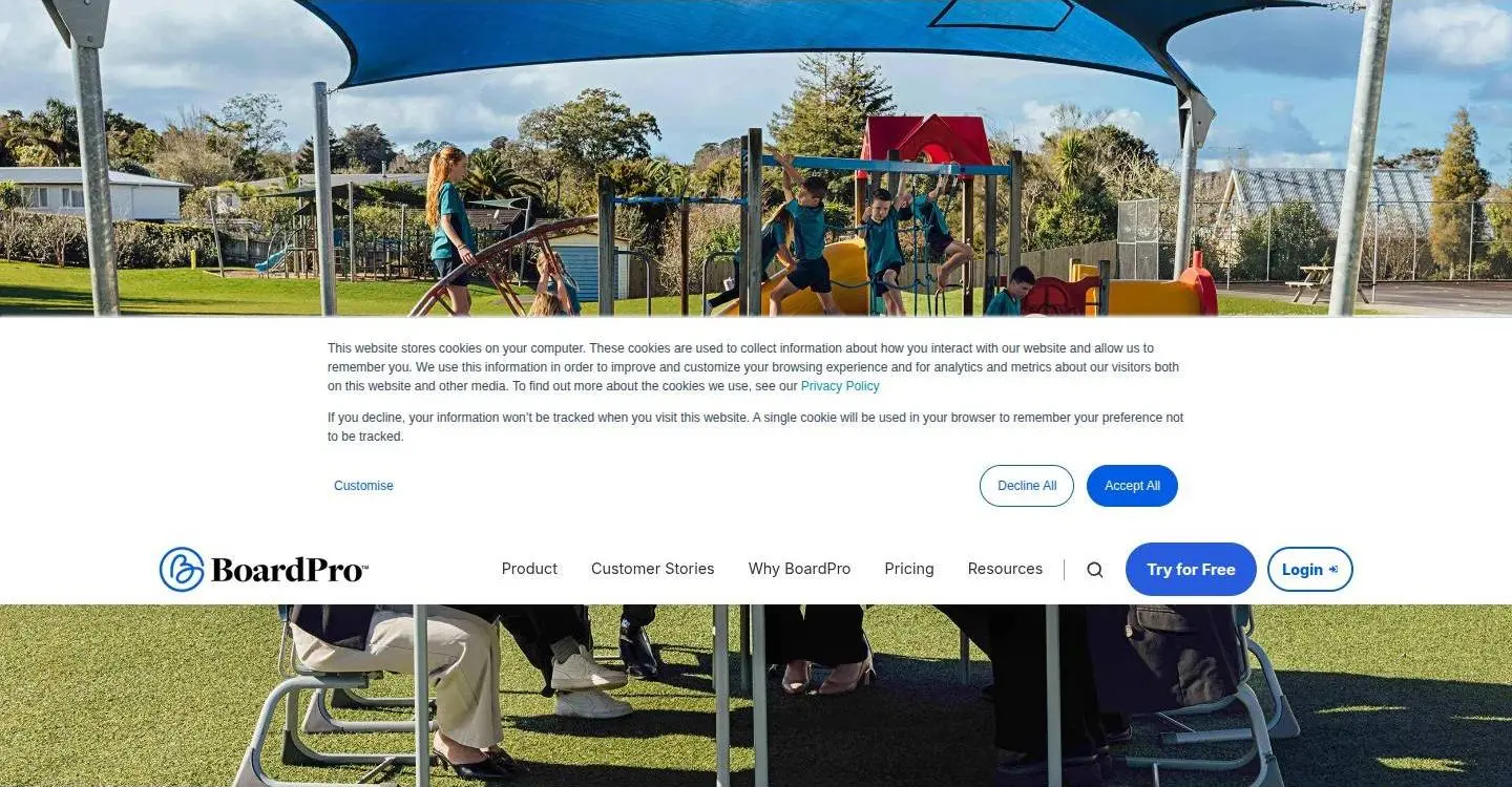 boardpro.com: div, as the page shows it