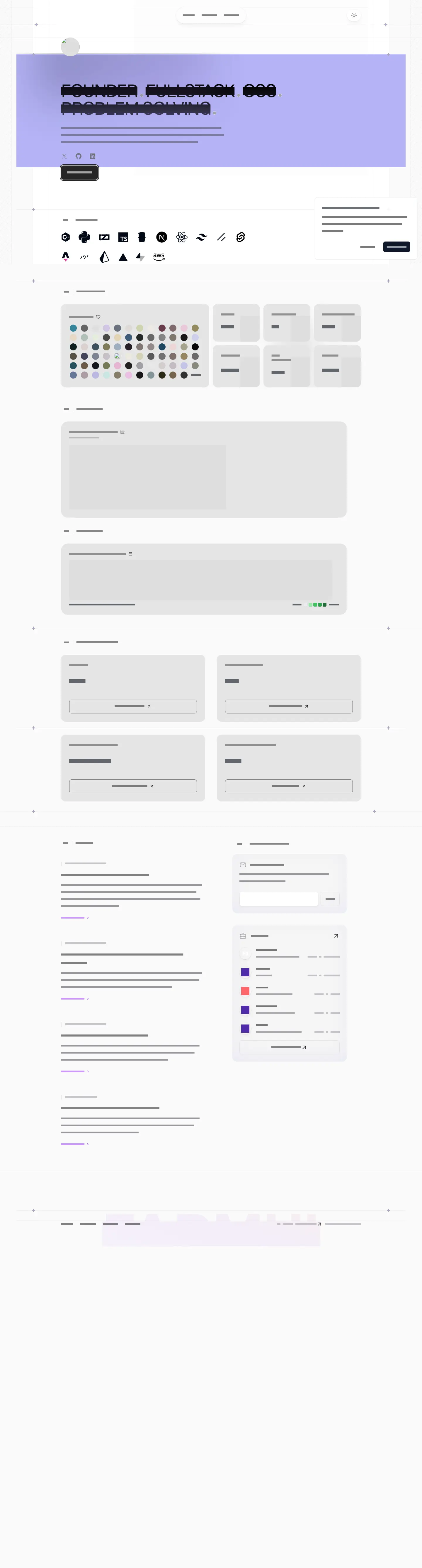 Desktop layout of kinfish's taste, content removed