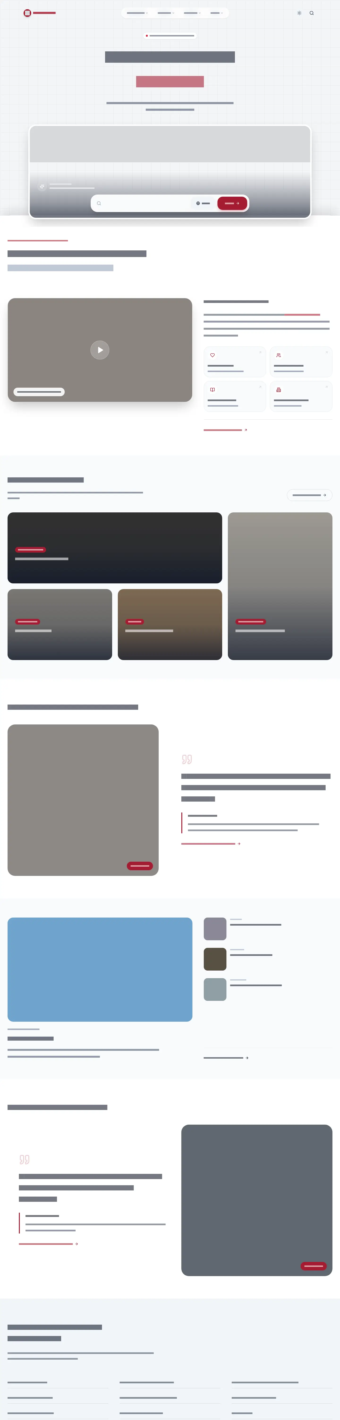 Desktop layout of harvard-university.vercel.app, content removed