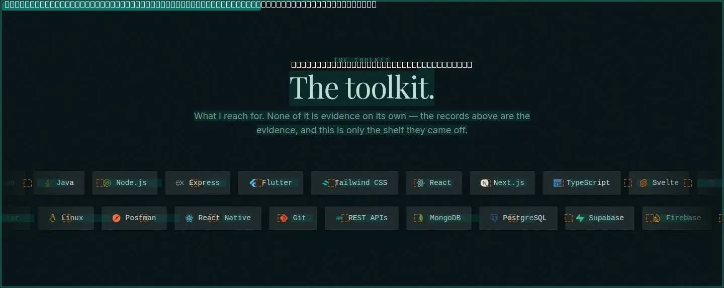 toolkit, its anatomy