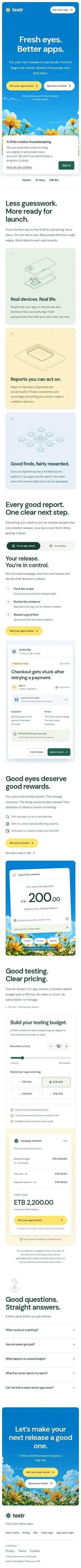 The whole page on a phone