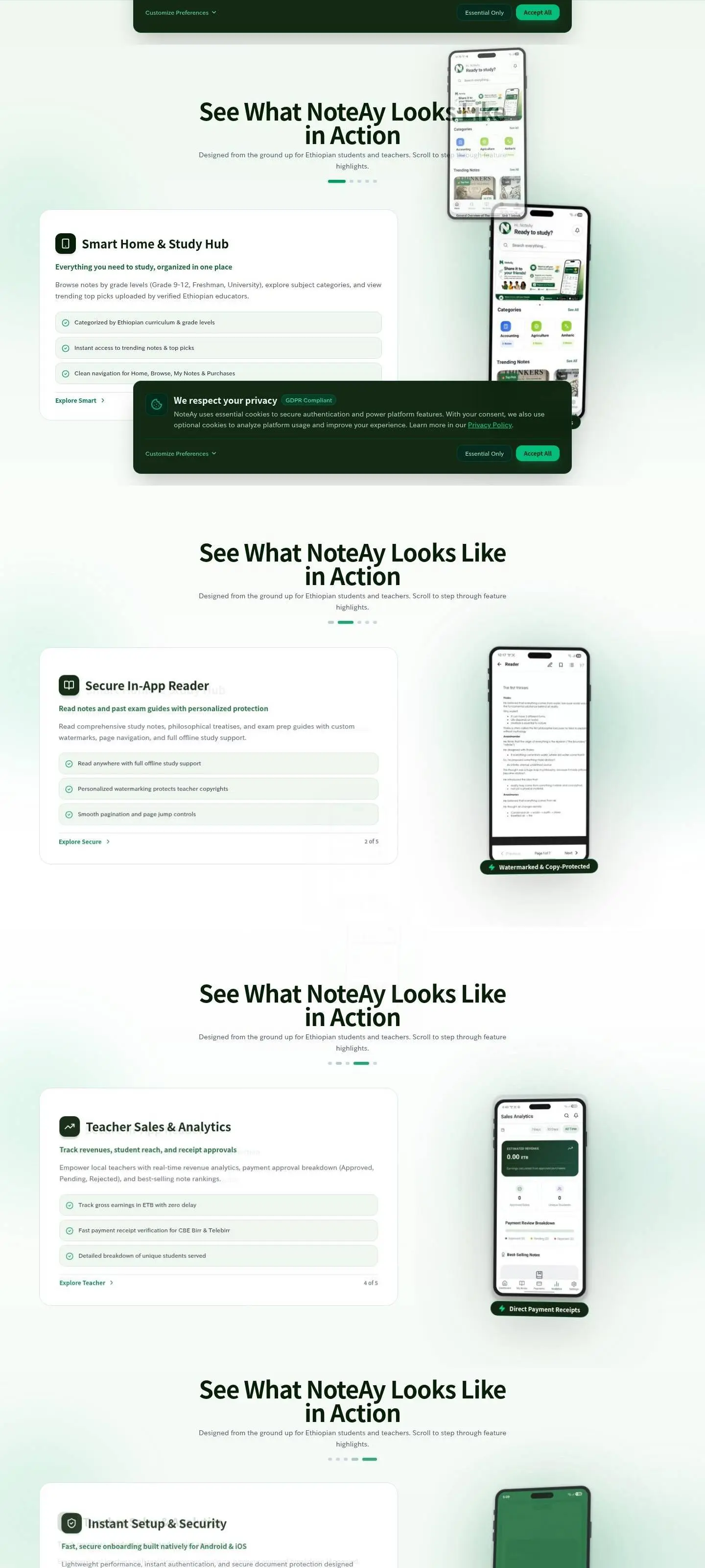 showcase, as the page shows it