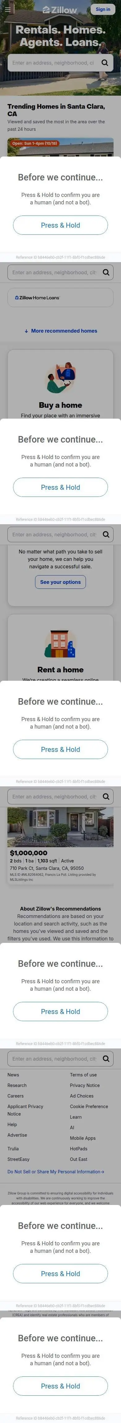 The whole page on a phone