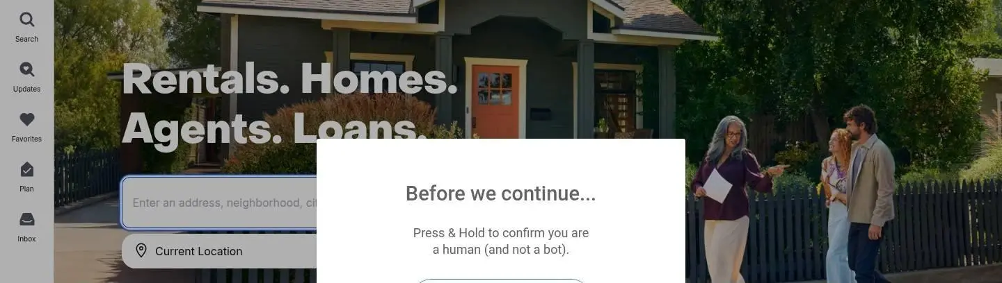 zillow.com: div, as the page shows it