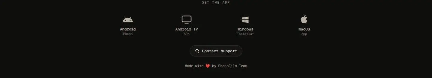footer, as the page shows it