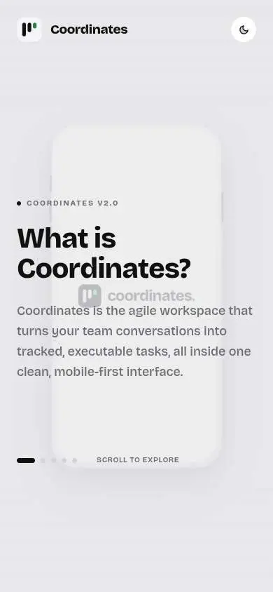 The whole page on a phone