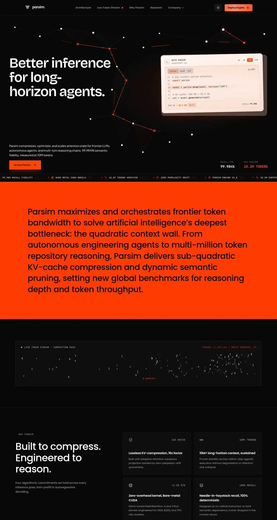 The whole page