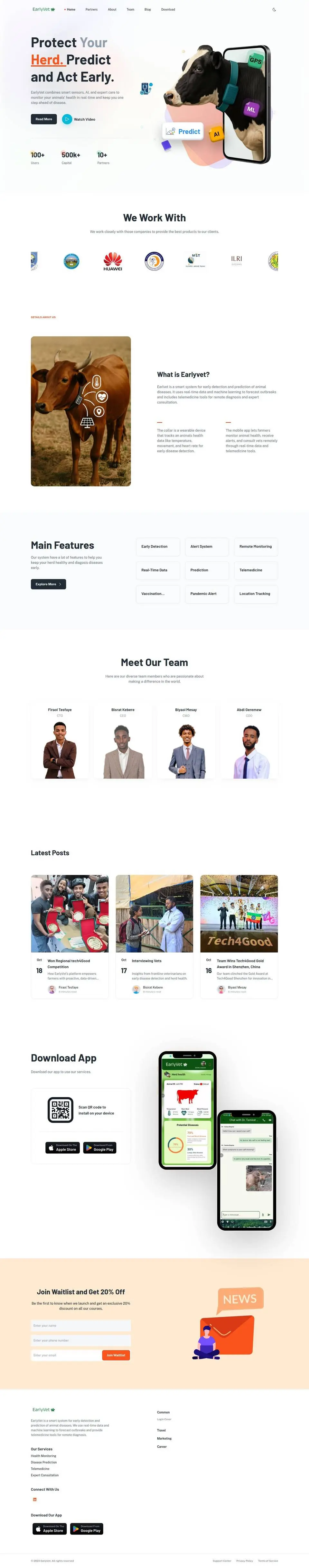 The whole page