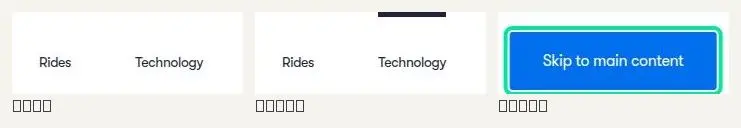 button: rest, hover, focus