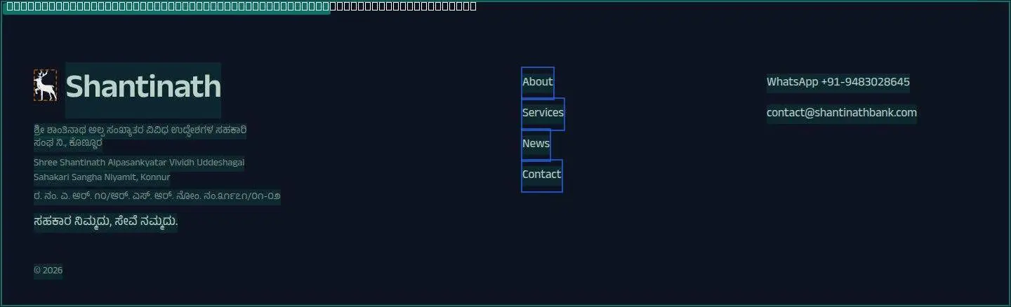 footer, its anatomy