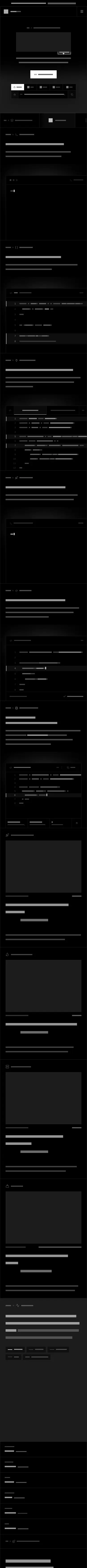 Phone layout of farmjs.dev, content removed