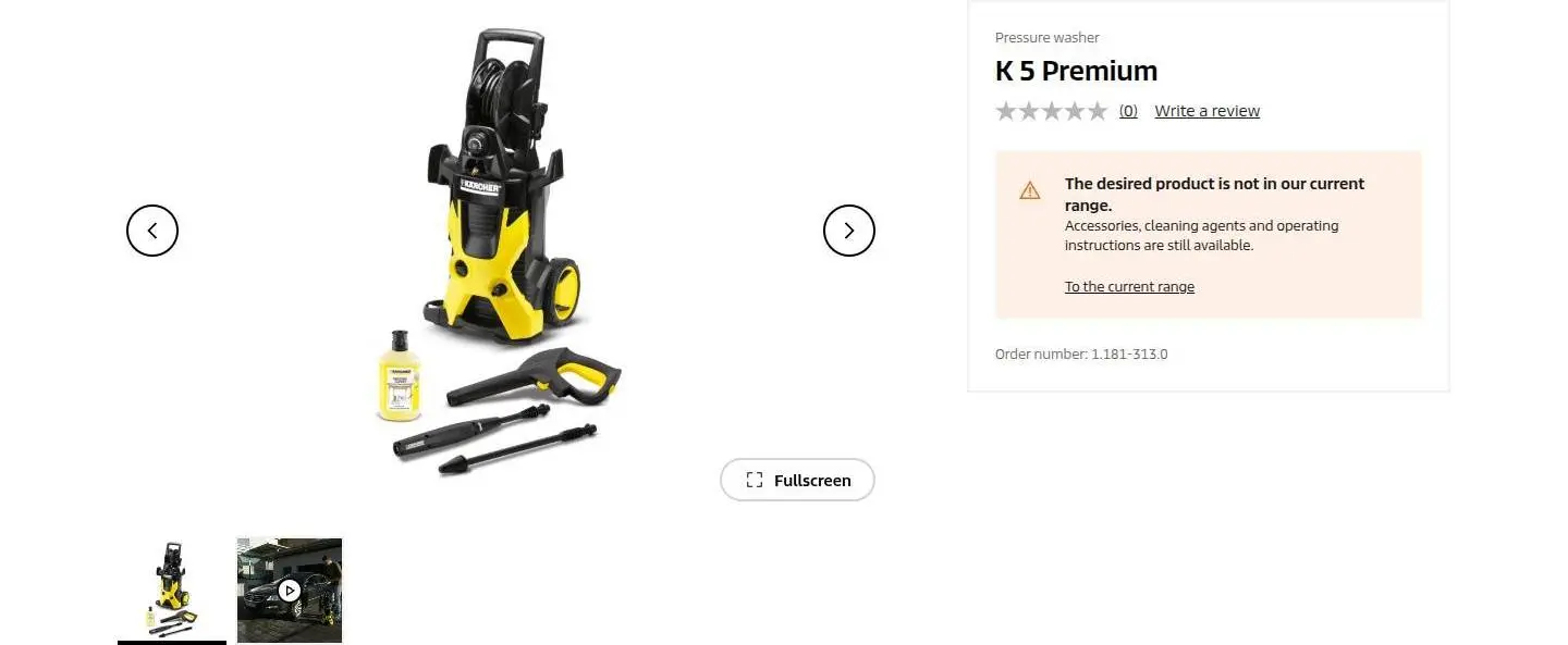 karcher.com: div, as the page shows it