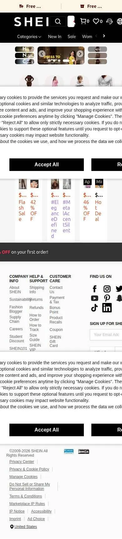 The whole page on a phone