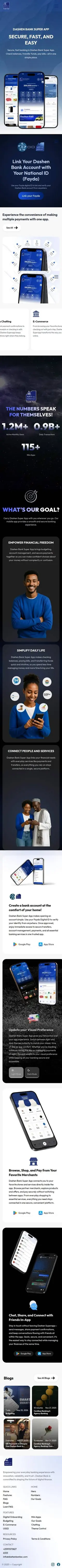The whole page on a phone