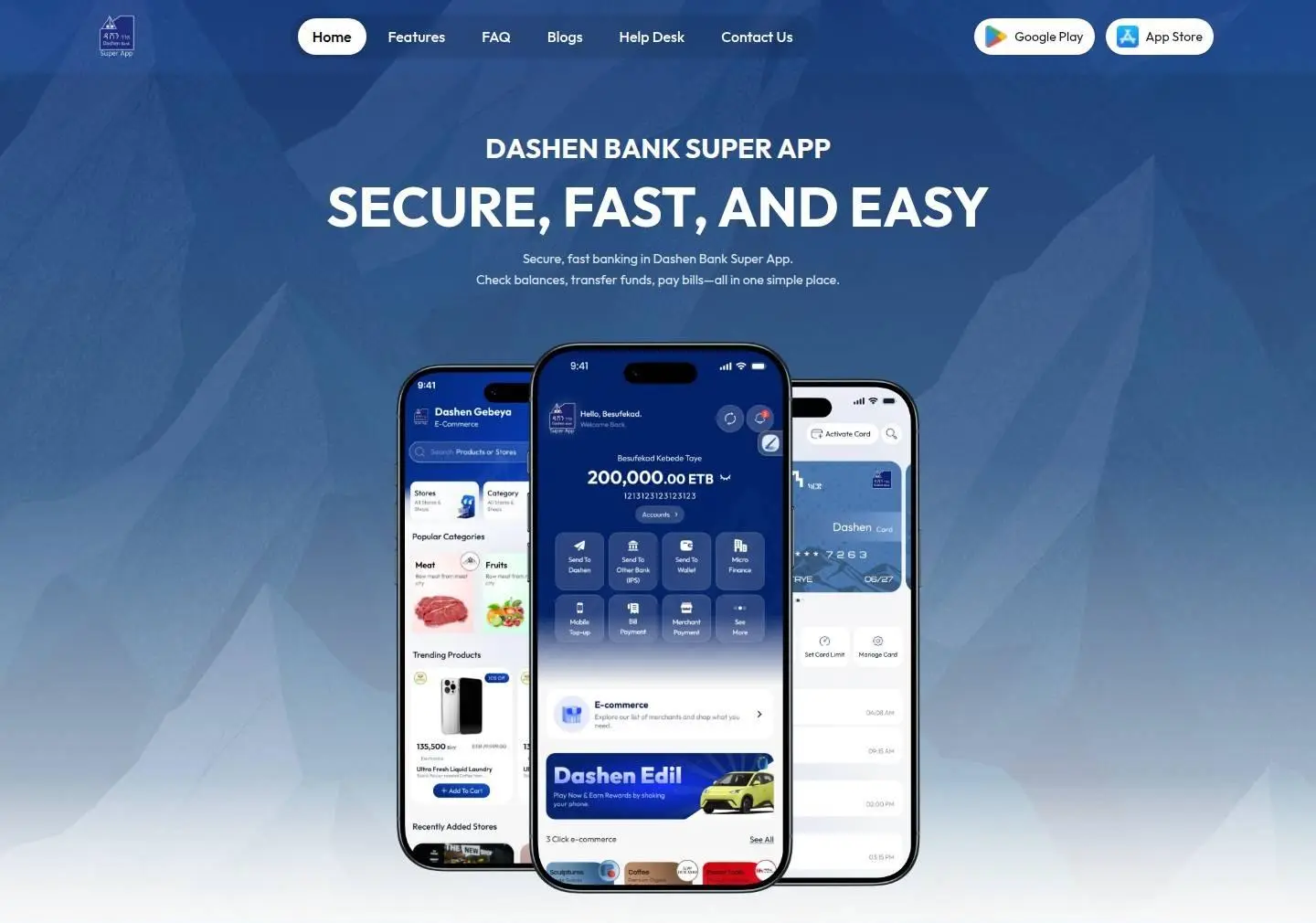 dashensuperapp.com: div, as the page shows it