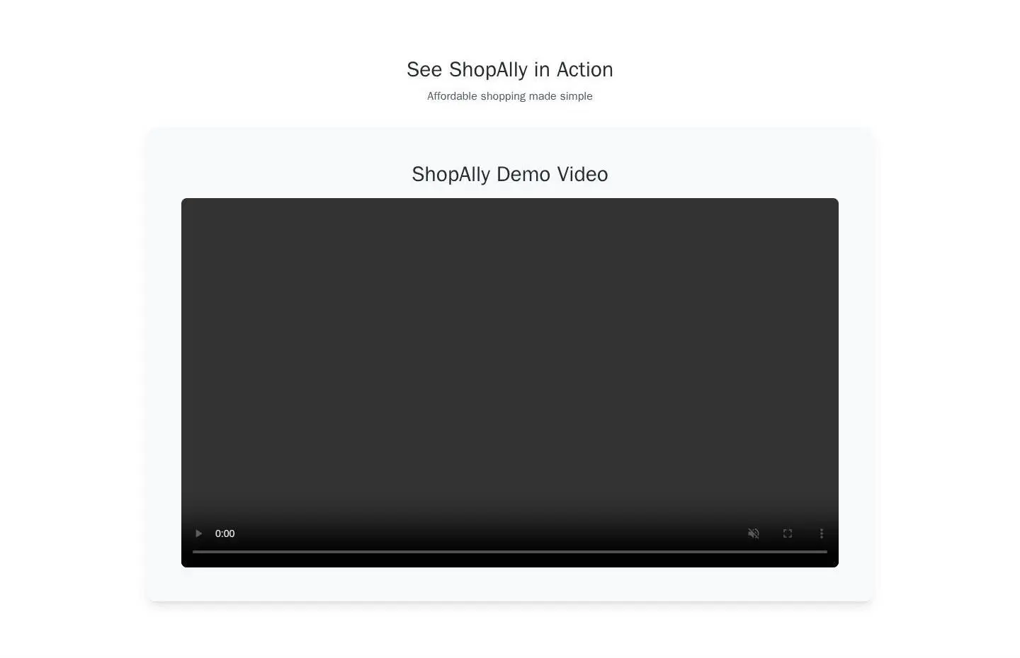 demo, as the page shows it