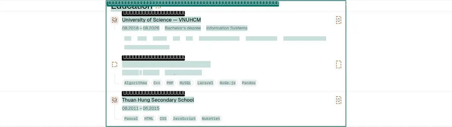 education, its anatomy