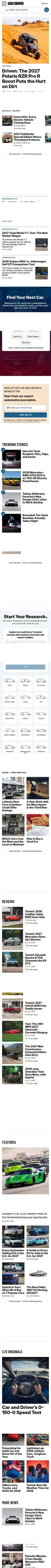 The whole page on a phone
