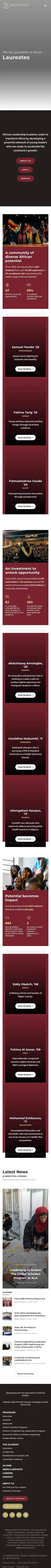 The whole page on a phone
