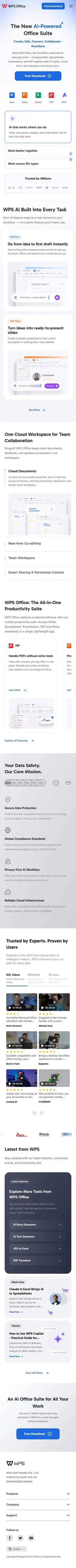 The whole page on a phone