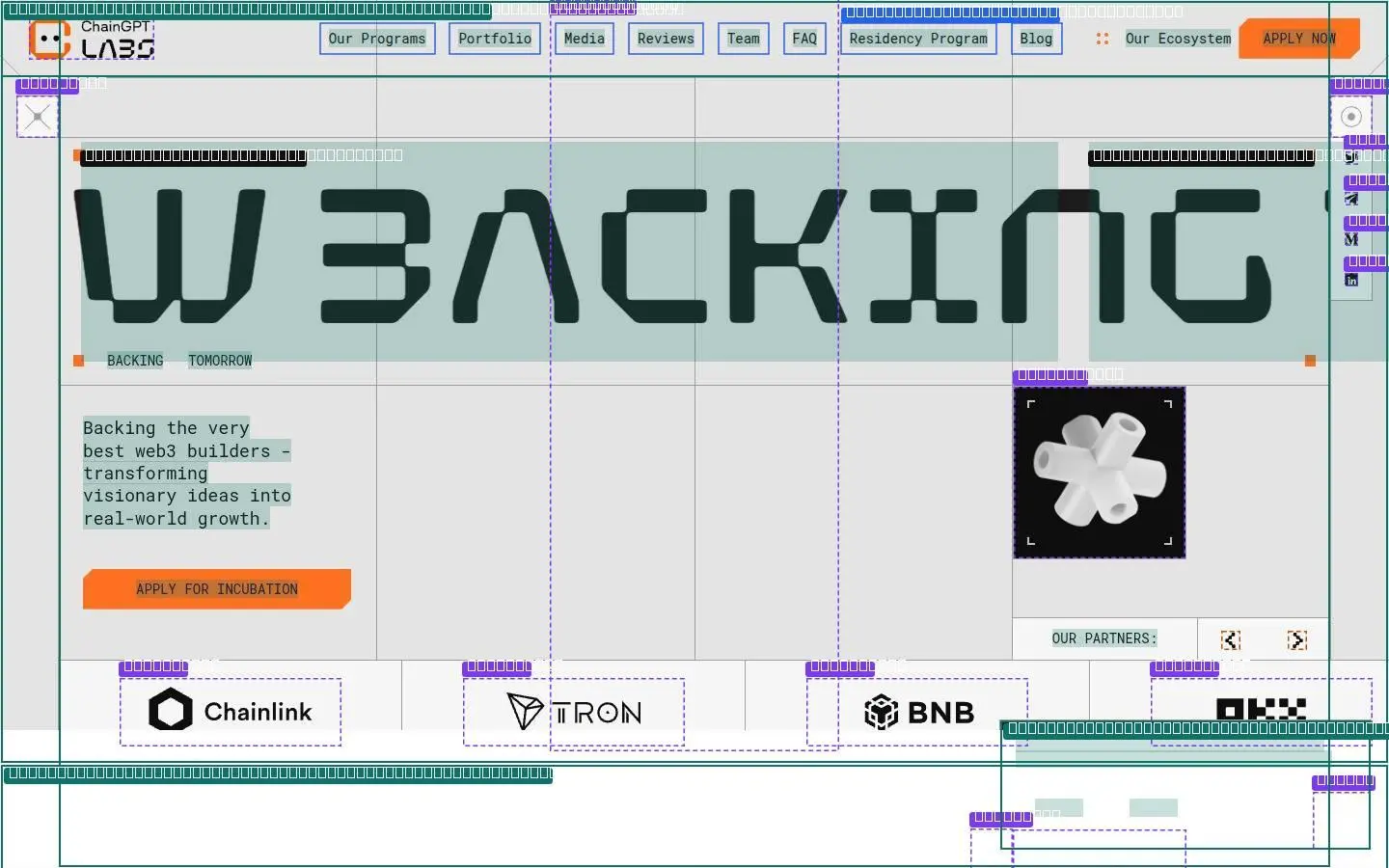 labs.chaingpt.org: preloader, its anatomy