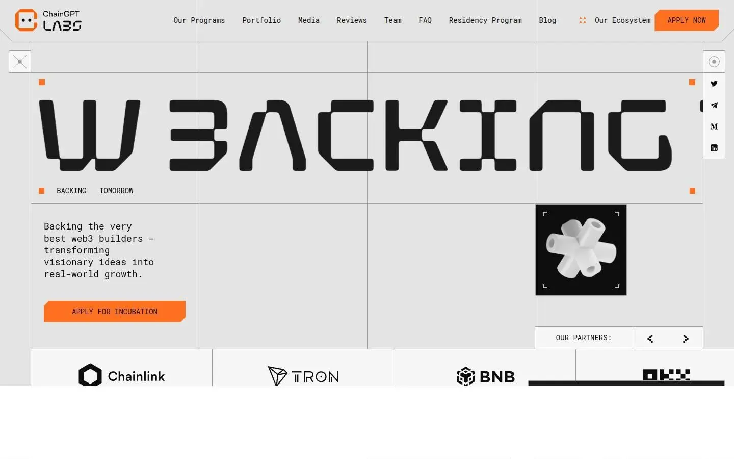 div, as the page shows it