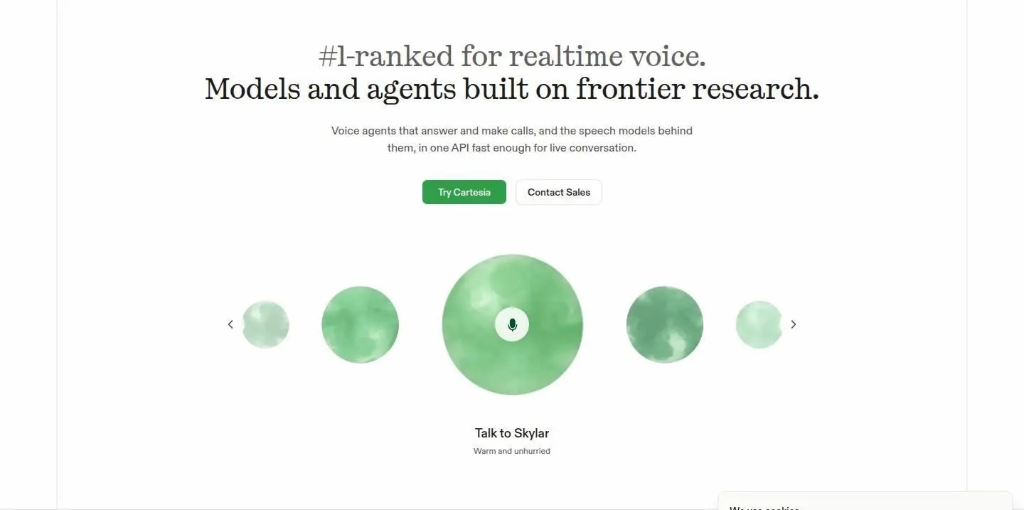 cartesia.ai: div, as the page shows it