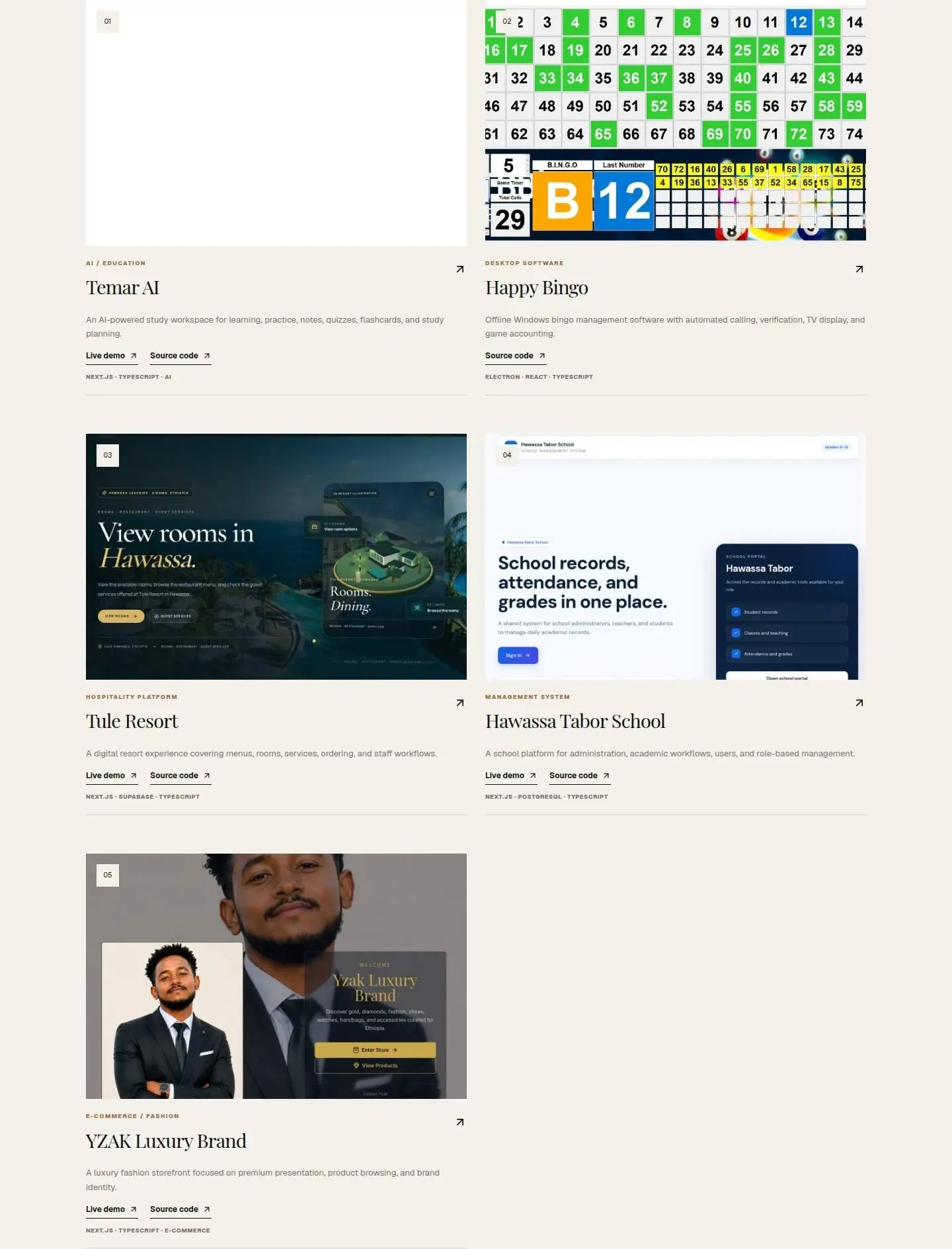 div, as the page shows it