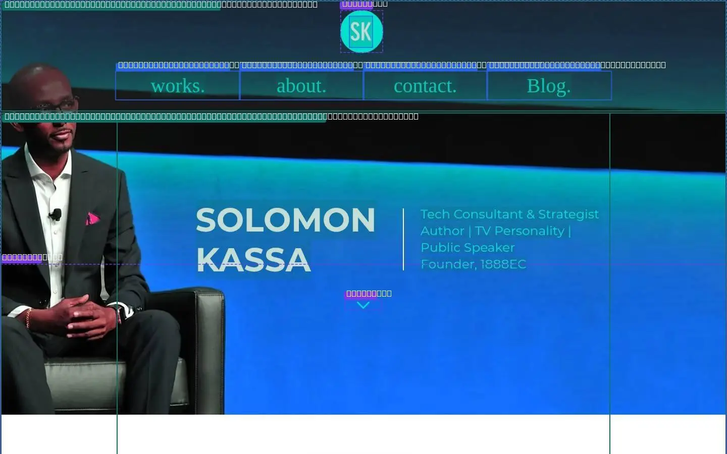 solomonkassa.com: background group, its anatomy