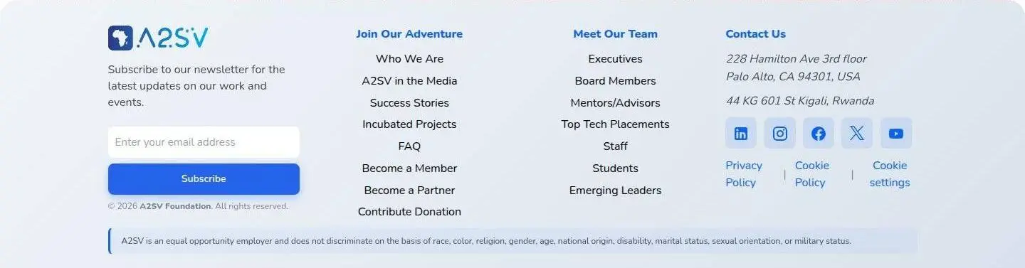 footer, as the page shows it
