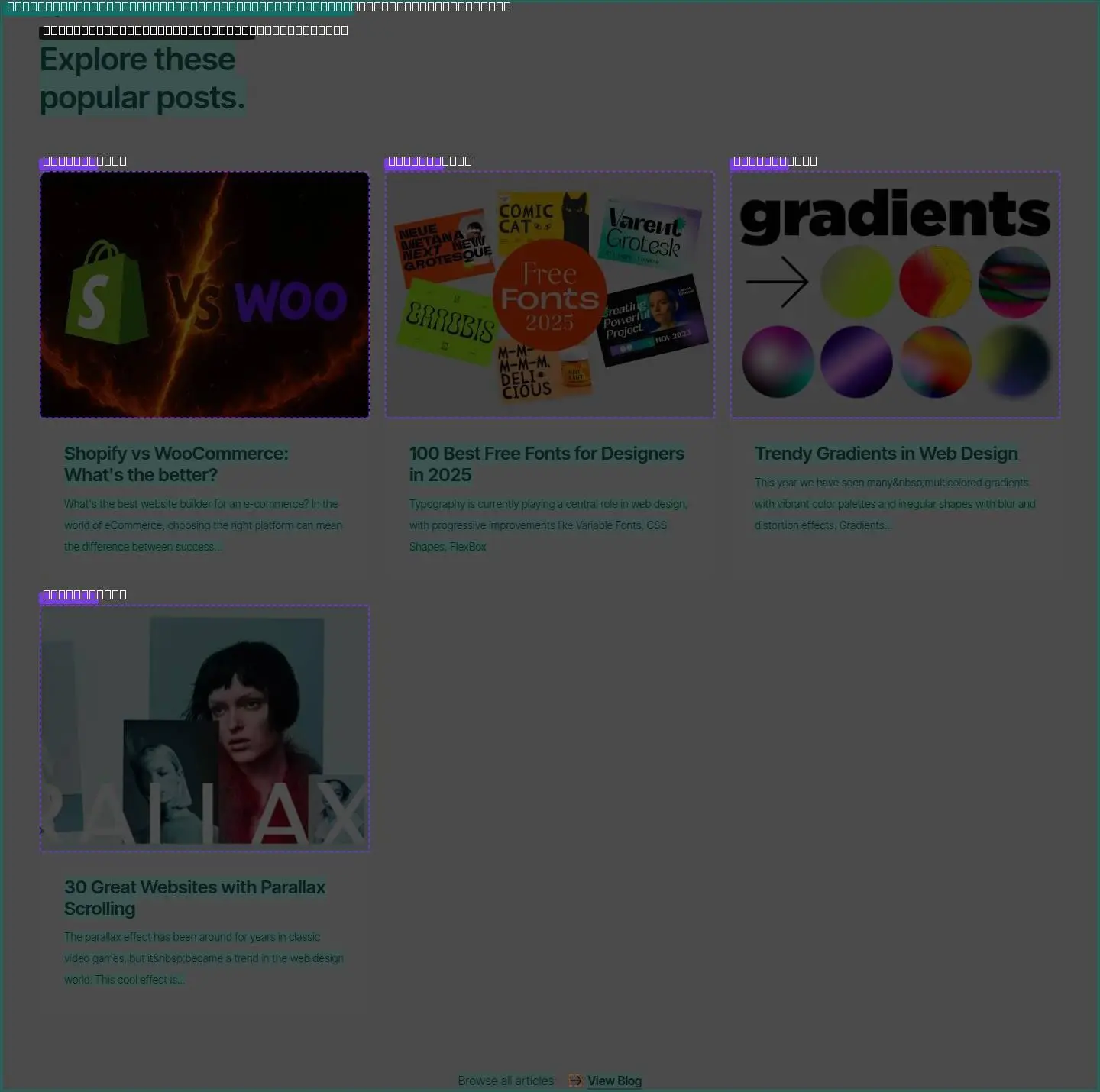 blog, its anatomy