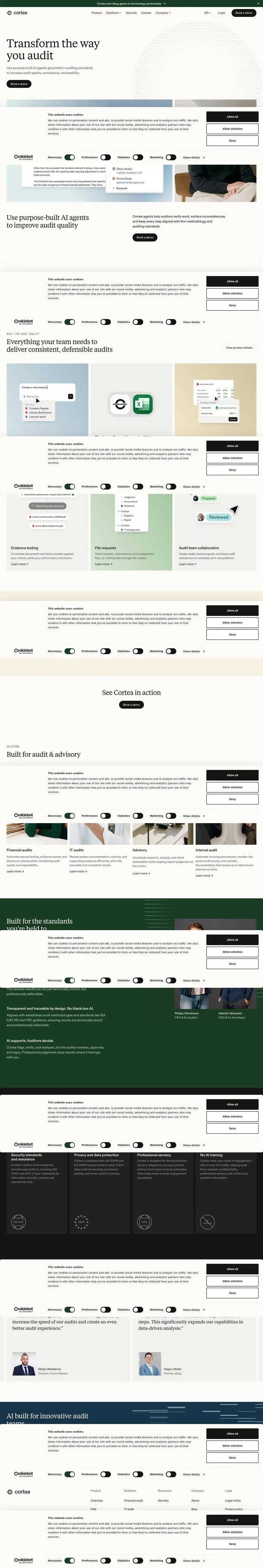 The whole page