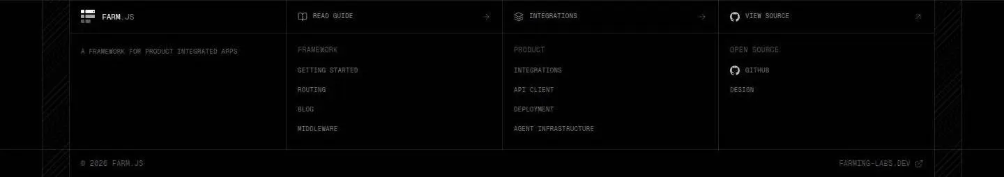footer, as the page shows it