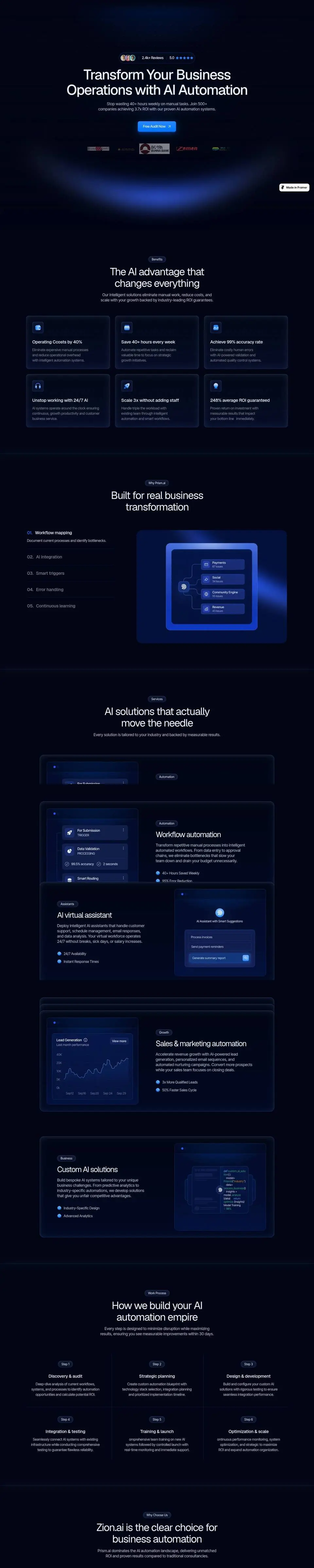 The whole page