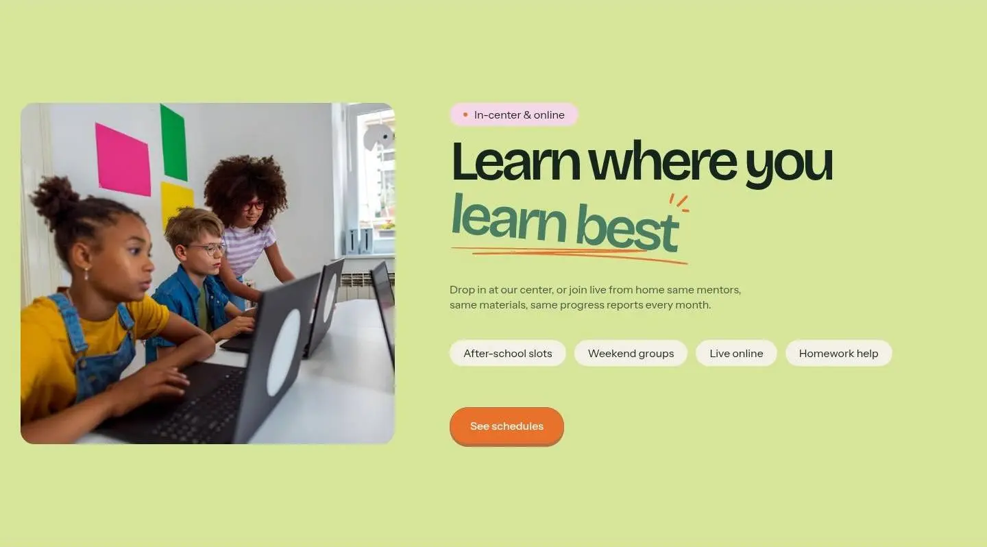 online, as the page shows it