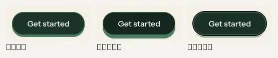 button: rest, hover, focus