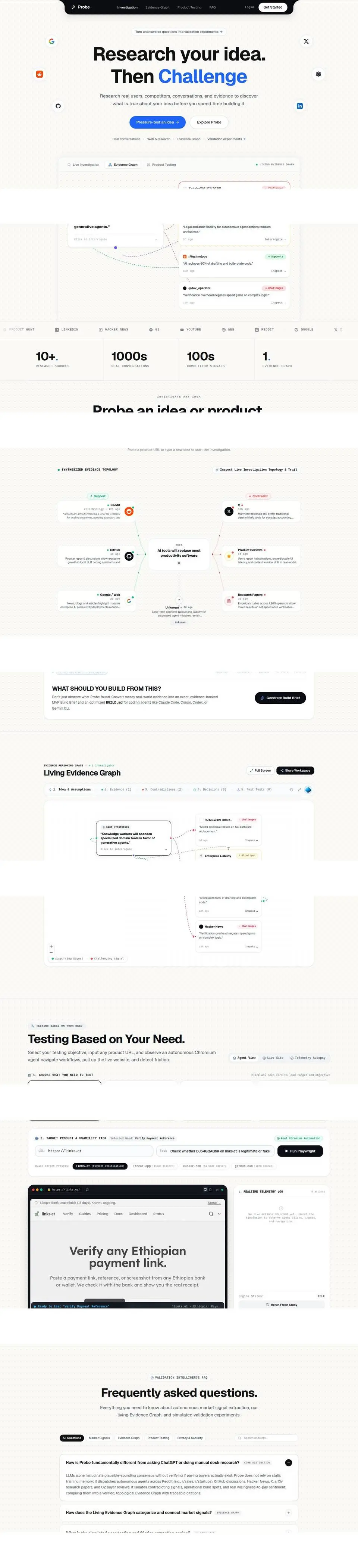 The whole page