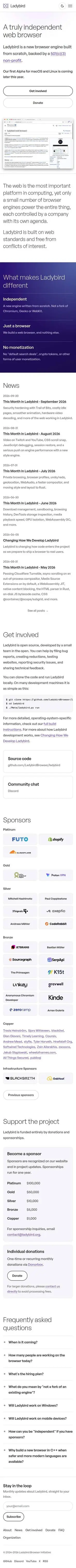 The whole page on a phone