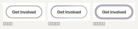 button: rest, hover, focus