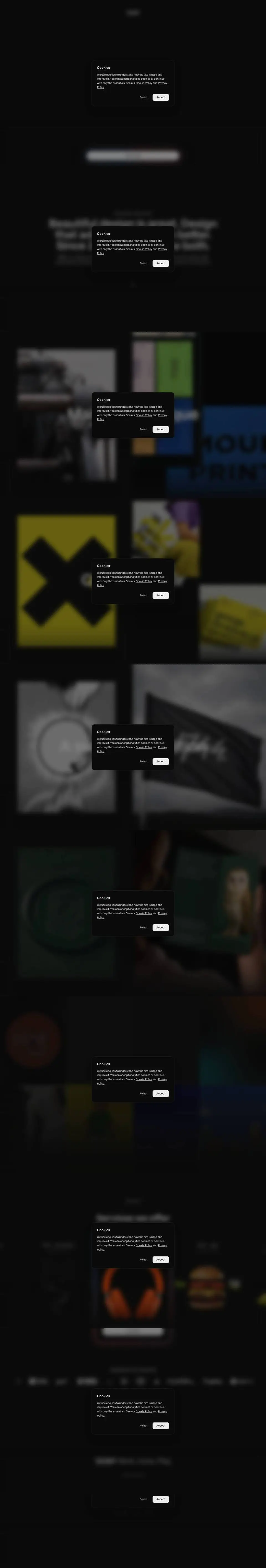 The whole page