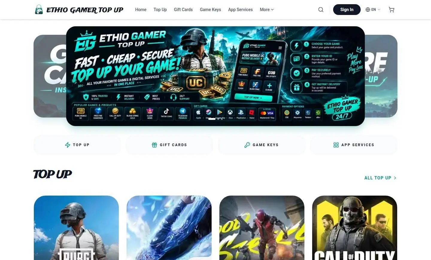 ethiogamertopup.com: div, as the page shows it