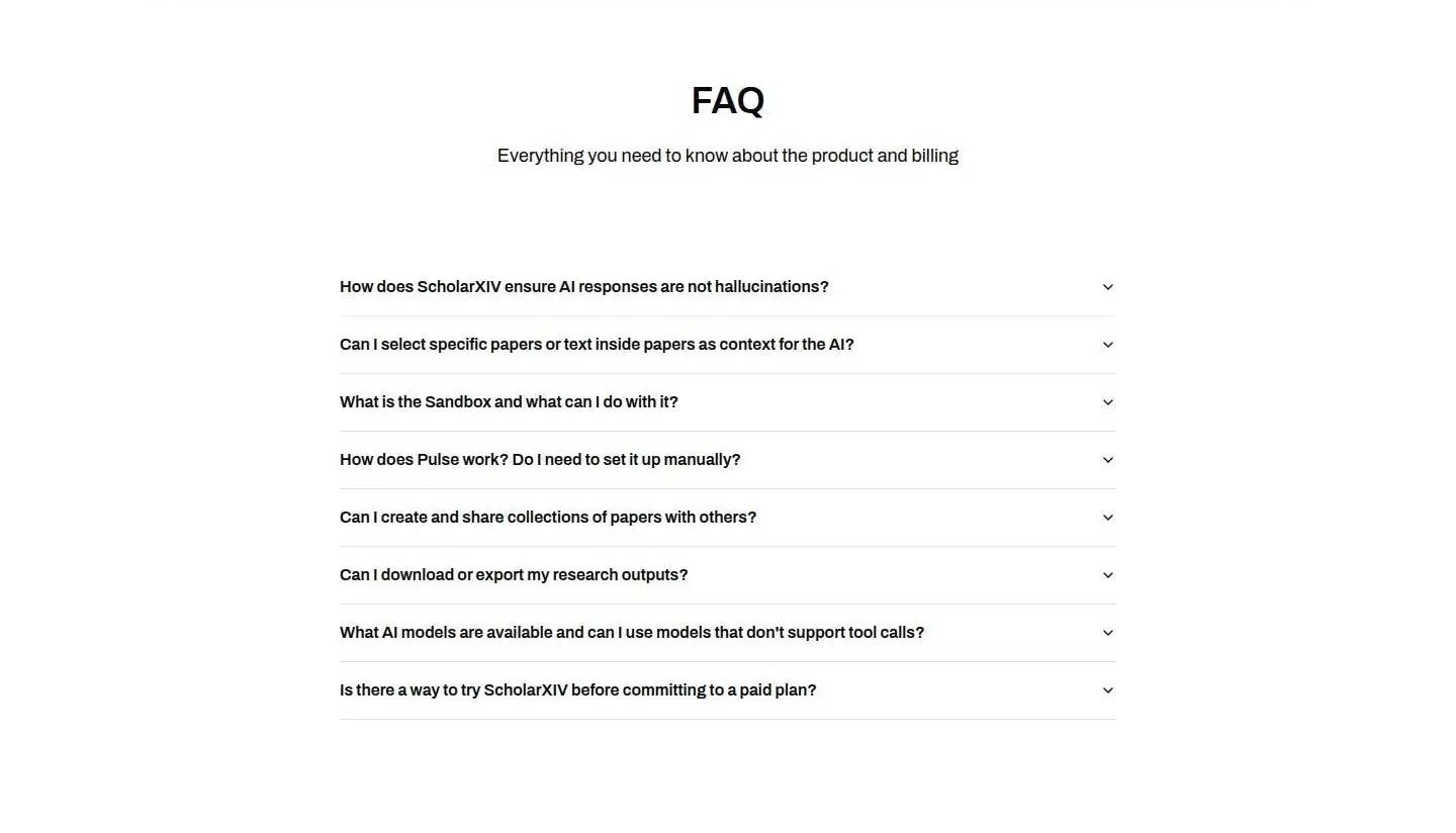 faq, as the page shows it